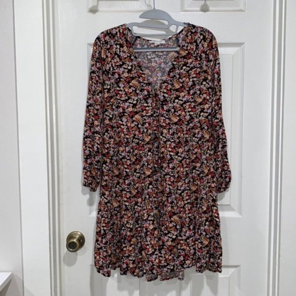 American Eagle Long Sleeve Babydoll Dress Sz XS - Picture 4 of 9